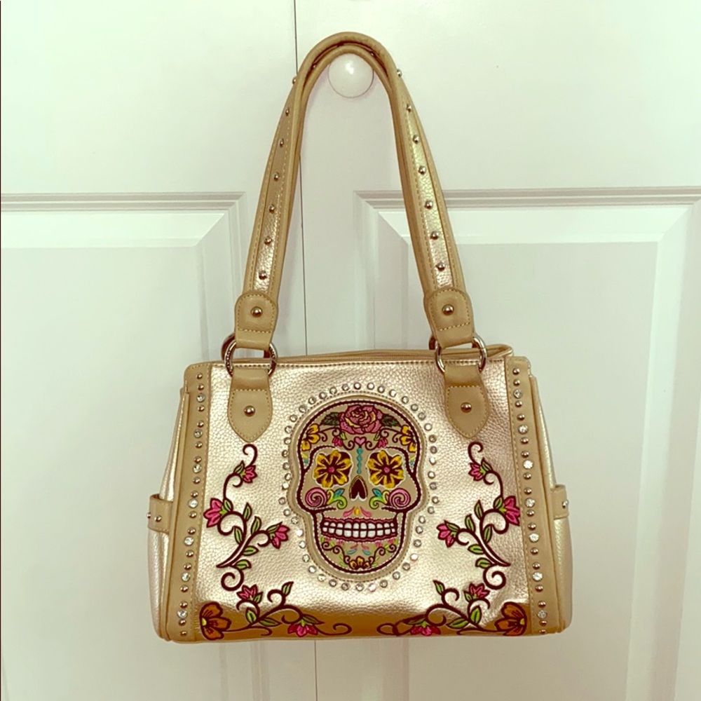 Candy Skull shoulder bag